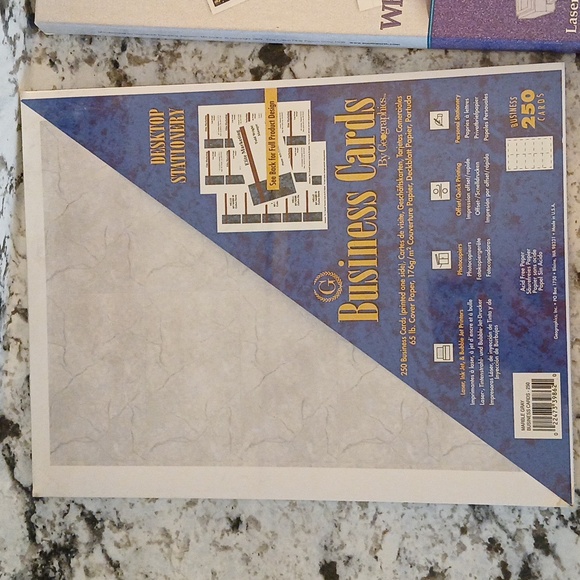 Assorted Business Cards, Greeting Card Stock, & and Printer Labels - Picture 5 of 9